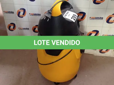 LOTE 289 - 01 ASPIRADOR DE PÓ MARCA ELECTROLUX MODELO GT-3.000/PRO 220V INCOMPLETO. (NO ESTADO, LEILÃO NÃO TEM GARANTIA E NEM DEVOLUÇÃO, SUJEITO A POSSÍVEIS AVARIAS VISÍVEIS/OCULTAS E/OU AUSÊNCIA DE COMPONENTES).
