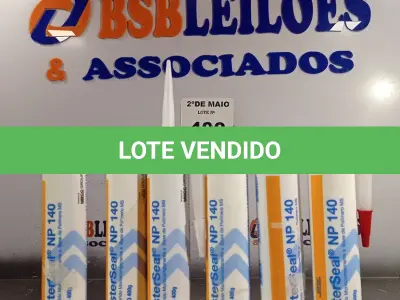 LOTE 400 - 06 TUBOS DE MASTER SEAL NP-140, SELANTE HIBRIDO MONOCOMPONENTE A BASE DE POLÍMERO MS. (NO ESTADO, LEILÃO NÃO TEM GARANTIA E NEM DEVOLUÇÃO, SUJEITO A POSSÍVEIS AVARIAS VISÍVEIS/OCULTAS E/OU AUSÊNCIA DE COMPONENTES).