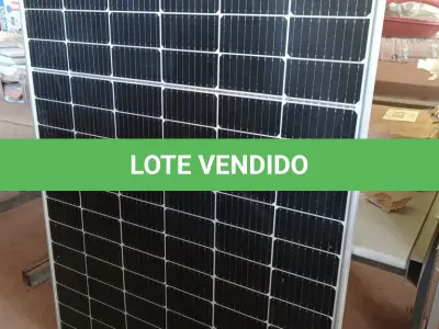 LOTE 006 - 01 – PLACA ENERGIA SOLAR (NO ESTADO, NÃO SABEMOS SE FUNCIONA. LEILÃO NÃO TEM GARANTIA E NEM DEVOLUÇÃO, SUJEITO A POSSÍVEIS AVARIAS VISÍVEIS/OCULTAS E/OUAUSÊNCIA DE COMPONENTES)