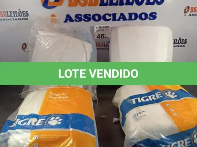LOTE 462 - 04 CAIXAS DE DESCARGA MARCAS E MODELOS DIVERSOS. (NO ESTADO, LEILÃO NÃO TEM GARANTIA E NEM DEVOLUÇÃO, SUJEITO A POSSÍVEIS AVARIAS VISÍVEIS/OCULTAS E/OU AUSÊNCIA DE COMPONENTES).