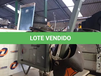 LOTE 388 - 01 MÁQUINA DE SOLDA MIG MARCA INTECH MACHINE MODELO MIG-130. (NO ESTADO, LEILÃO NÃO TEM GARANTIA E NEM DEVOLUÇÃO, SUJEITO A POSSÍVEIS AVARIAS VISÍVEIS/OCULTAS E/OU AUSÊNCIA DE COMPONENTES).