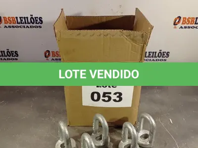 LOTE 053 - 20 - OLHAL P/ PARAFUSO 50KN (NO ESTADO, NÃO SABEMOS SE FUNCIONA. LEILÃO NÃO TEM GARANTIA E NEM DEVOLUÇÃO, SUJEITO A POSSÍVEIS AVARIAS VISÍVEIS/OCULTAS E/OU AUSÊNCIA DE COMPONENTES)