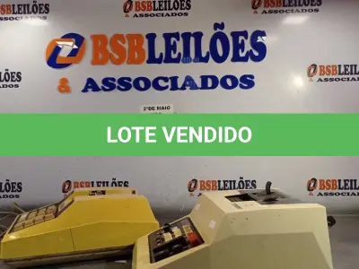 LOTE 358 - 02 CALCULADORAS ANTIGAS. (NO ESTADO, LEILÃO NÃO TEM GARANTIA E NEM DEVOLUÇÃO, SUJEITO A POSSÍVEIS AVARIAS VISÍVEIS/OCULTAS E/OU AUSÊNCIA DE COMPONENTES).