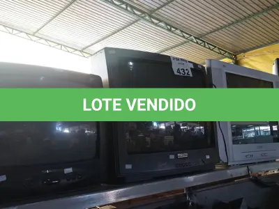 LOTE 432 - 03 TV’S DE TUBO MARCAS E MODELOS DIVERSOS. (NO ESTADO, LEILÃO NÃO TEM GARANTIA E NEM DEVOLUÇÃO, SUJEITO A POSSÍVEIS AVARIAS VISÍVEIS/OCULTAS E/OU AUSÊNCIA DE COMPONENTES).
