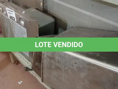 LOTE 452 - 01 CUBA PARA LAVATÓRIO MARCA DECA E 01 DEPURADOR DE AR MARCA TRAMONTINA EM AÇO 220V. (NO ESTADO, LEILÃO NÃO TEM GARANTIA E NEM DEVOLUÇÃO, SUJEITO A POSSÍVEIS AVARIAS VISÍVEIS/OCULTAS E/OU AUSÊNCIA DE COMPONENTES).