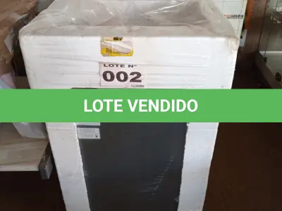 LOTE 002 - 01- MÁQUINA DE LAVAR PANASONIC 17KG TITÂNIO NA-F170P6TA (NO ESTADO, NÃO SABEMOS SE FUNCIONA. LEILÃO NÃO TEM GARANTIA E NEM DEVOLUÇÃO, SUJEITO A POSSÍVEIS AVARIAS VISÍVEIS/OCULTAS E/OU AUSÊNCIA DE COMPONENTES)