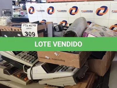 LOTE 309 - 01 LOTE COM MATERIAIS DIVERSOS. (NO ESTADO, LEILÃO NÃO TEM GARANTIA E NEM DEVOLUÇÃO, SUJEITO A POSSÍVEIS AVARIAS VISÍVEIS/OCULTAS E/OU AUSÊNCIA DE COMPONENTES).