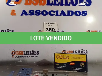 LOTE 360 - 02 FECHADURAS CRISTINA 40X53 EXTERNA ESPELHO CROMADO. (NO ESTADO, LEILÃO NÃO TEM GARANTIA E NEM DEVOLUÇÃO, SUJEITO A POSSÍVEIS AVARIAS VISÍVEIS/OCULTAS E/OU AUSÊNCIA DE COMPONENTES).