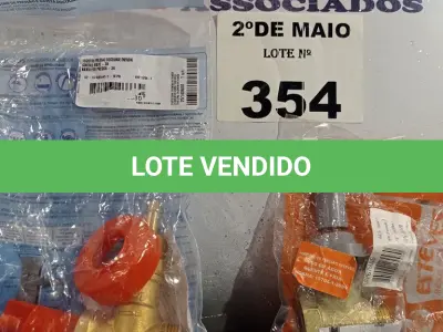 LOTE 354 - 03 REGISTROS EM METAL. (NO ESTADO, LEILÃO NÃO TEM GARANTIA E NEM DEVOLUÇÃO, SUJEITO A POSSÍVEIS AVARIAS VISÍVEIS/OCULTAS E/OU AUSÊNCIA DE COMPONENTES).
