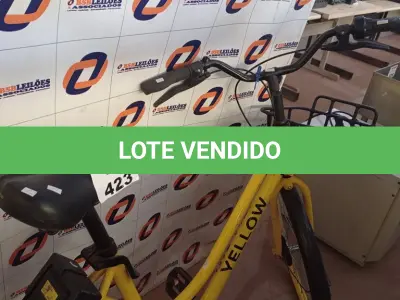 LOTE 423 - 01 BICICLETA ARO 26. (NO ESTADO, LEILÃO NÃO TEM GARANTIA E NEM DEVOLUÇÃO, SUJEITO A POSSÍVEIS AVARIAS VISÍVEIS/OCULTAS E/OU AUSÊNCIA DE COMPONENTES).