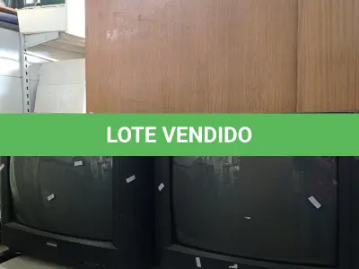 LOTE 468 - 02 TV’S DE TUBO MARCAS E MODELOS DIVERSOS. (NO ESTADO, LEILÃO NÃO TEM GARANTIA E NEM DEVOLUÇÃO, SUJEITO A POSSÍVEIS AVARIAS VISÍVEIS/OCULTAS E/OU AUSÊNCIA DE COMPONENTES).