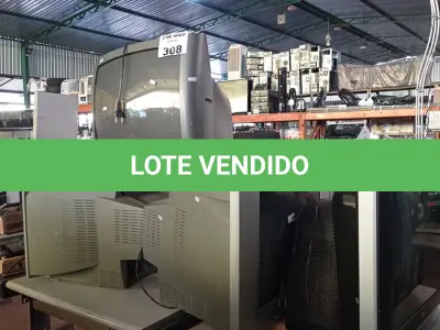 LOTE 308 - 04 TV’S DE TUBO MARCAS E MODELOS DIVERSOS. (NO ESTADO, LEILÃO NÃO TEM GARANTIA E NEM DEVOLUÇÃO, SUJEITO A POSSÍVEIS AVARIAS VISÍVEIS/OCULTAS E/OU AUSÊNCIA DE COMPONENTES).