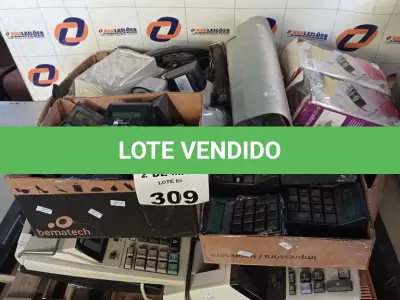 LOTE 309 - 01 LOTE COM MATERIAIS DIVERSOS. (NO ESTADO, LEILÃO NÃO TEM GARANTIA E NEM DEVOLUÇÃO, SUJEITO A POSSÍVEIS AVARIAS VISÍVEIS/OCULTAS E/OU AUSÊNCIA DE COMPONENTES).