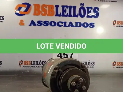 LOTE 457 - 01 MOTOR ELÉTRICO. (NO ESTADO, LEILÃO NÃO TEM GARANTIA E NEM DEVOLUÇÃO, SUJEITO A POSSÍVEIS AVARIAS VISÍVEIS/OCULTAS E/OU AUSÊNCIA DE COMPONENTES).