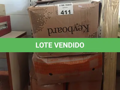 LOTE 411 - 01 LOTE COM GRANDE QUANTIDADE DE TECLADOS PARA PC MARCAS E MODELOS DIVERSOS. (NO ESTADO, LEILÃO NÃO TEM GARANTIA E NEM DEVOLUÇÃO, SUJEITO A POSSÍVEIS AVARIAS VISÍVEIS/OCULTAS E/OU AUSÊNCIA DE COMPONENTES).