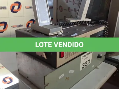 LOTE 323 - 02 EQUIPAMENTOS ELETRÔNICOS. (NO ESTADO, LEILÃO NÃO TEM GARANTIA E NEM DEVOLUÇÃO, SUJEITO A POSSÍVEIS AVARIAS VISÍVEIS/OCULTAS E/OU AUSÊNCIA DE COMPONENTES).
