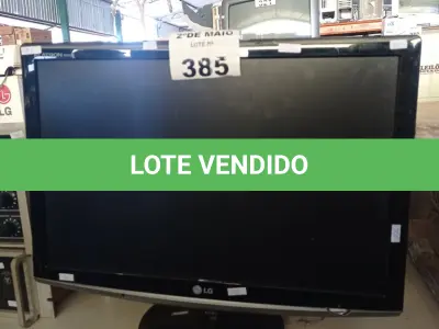 LOTE 385 - 06 MONITORES MARCAS E MODELOS DIVERSOS PARA RETIRADA DE PEÇAS. (NO ESTADO, LEILÃO NÃO TEM GARANTIA E NEM DEVOLUÇÃO, SUJEITO A POSSÍVEIS AVARIAS VISÍVEIS/OCULTAS E/OU AUSÊNCIA DE COMPONENTES).