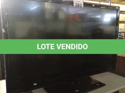 LOTE 380 - 01 TV MARCA LG 51” POL PARA RETIRADA DE PEÇAS. (NO ESTADO, LEILÃO NÃO TEM GARANTIA E NEM DEVOLUÇÃO, SUJEITO A POSSÍVEIS AVARIAS VISÍVEIS/OCULTAS E/OU AUSÊNCIA DE COMPONENTES).