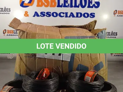 LOTE 117 - 20 - ARAMES RECOZIDO 1KG 18 PG07 TORCIDO - OPER (NO ESTADO, NÃO SABEMOS SE FUNCIONA. LEILÃO NÃO TEM GARANTIA E NEM DEVOLUÇÃO, SUJEITO A POSSÍVEIS AVARIAS VISÍVEIS/OCULTAS E/OU AUSÊNCIA DE COMPONENTES)