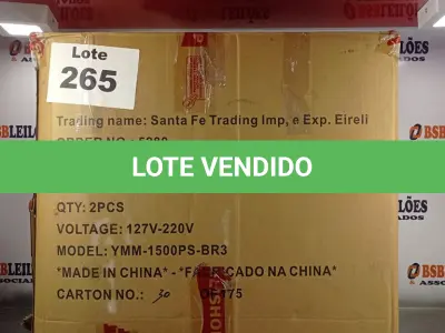 LOTE 265 - 01 – 01 LOTE DE ITENS BEBÊ (NO ESTADO, NÃO SABEMOS SE FUNCIONA. LEILÃO NÃO TEM GARANTIA E NEM DEVOLUÇÃO, SUJEITO A POSSÍVEIS AVARIAS VISÍVEIS/OCULTAS E/OU AUSÊNCIA DE COMPONENTES)