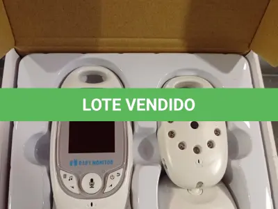LOTE 297 - 01 - BABÁ ELETRÔNICA CÂMERA SEM FIO VISÃO NOTURNA LCD DIGITAL 2P (NO ESTADO, NÃO SABEMOS SE FUNCIONA. LEILÃO NÃO TEM GARANTIA E NEM DEVOLUÇÃO, SUJEITO A POSSÍVEIS AVARIAS VISÍVEIS/OCULTAS E/OU AUSÊNCIA DE COMPONENTES)