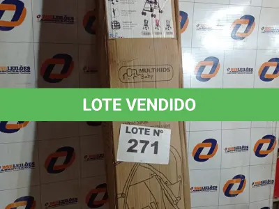 LOTE 271 - 01 CARINHO DE PASSEIO MULTIKIDS GUARDA-CHUVA NAVY ATÉ 15KG (NO ESTADO, NÃO SABEMOS SE FUNCIONA. LEILÃO NÃO TEM GARANTIA E NEM DEVOLUÇÃO, SUJEITO A POSSÍVEIS AVARIAS VISÍVEIS/OCULTAS E/OU AUSÊNCIA DE COMPONENTES)