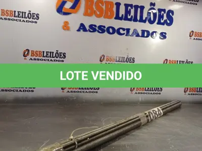 LOTE 084 - 11 - BARRAS ROSCADA 1 METRO (NO ESTADO, NÃO SABEMOS SE FUNCIONA. LEILÃO NÃO TEM GARANTIA E NEM DEVOLUÇÃO, SUJEITO A POSSÍVEIS AVARIAS VISÍVEIS/OCULTAS E/OU AUSÊNCIA DE COMPONENTES)