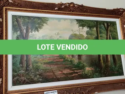 LOTE 030 - 01 QUADRO DECORATIVO (NO ESTADO, NÃO SABEMOS SE FUNCIONA. LEILÃO NÃO TEM GARANTIA E NEM DEVOLUÇÃO).