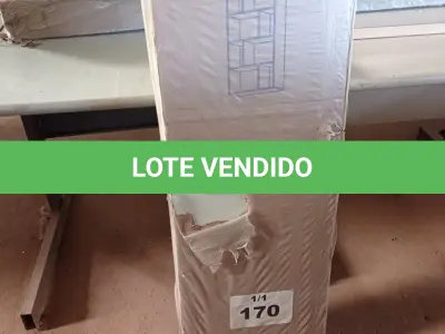 LOTE 170 - 01 - ESTANTE 10 NICHOS XANGAI POLITORNO BRANCO (NO ESTADO, NÃO SABEMOS SE FUNCIONA. LEILÃO NÃO TEM GARANTIA E NEM DEVOLUÇÃO, SUJEITO A POSSÍVEIS AVARIAS VISÍVEIS/OCULTAS E/OU AUSÊNCIA DE COMPONENTES)