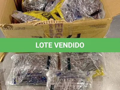 LOTE 196 - 20 KG PREGO C/CABEÇA 17 X 21 MM - GERDAU (NO ESTADO, NÃO SABEMOS SE FUNCIONA. LEILÃO NÃO TEM GARANTIA E NEM DEVOLUÇÃO, SUJEITO A POSSÍVEIS AVARIAS VISÍVEIS/OCULTAS E/OU AUSÊNCIA DE COMPONENTES)