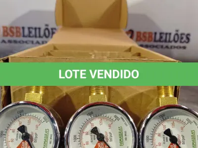 LOTE 301 - 10 - MANÔMETROS FAMABRAS (NO ESTADO, NÃO SABEMOS SE FUNCIONA. LEILÃO NÃO TEM GARANTIA E NEM DEVOLUÇÃO, SUJEITO A POSSÍVEIS AVARIAS VISÍVEIS/OCULTAS E/OU AUSÊNCIA DE COMPONENTES)
