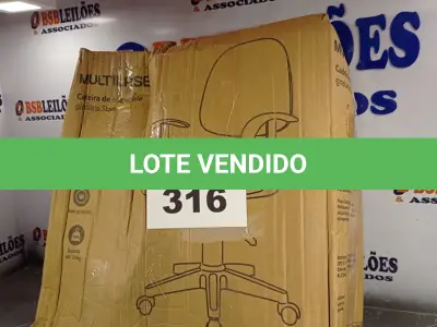 LOTE 316 - 01 - CADEIRA DE ESCRITÓRIO START GIRATÓRIA PRETA - GA209 MULTILASER (NO ESTADO, NÃO SABEMOS SE FUNCIONA. LEILÃO NÃO TEM GARANTIA E NEM DEVOLUÇÃO, SUJEITO A POSSÍVEIS AVARIAS VISÍVEIS/OCULTAS E/OU AUSÊNCIA DE COMPONENTES)