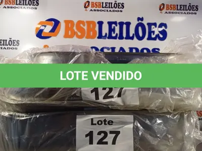 LOTE 127 - 04 – CUBAS PIA INOX (NO ESTADO, NÃO SABEMOS SE FUNCIONA. LEILÃO NÃO TEM GARANTIA E NEM DEVOLUÇÃO, SUJEITO A POSSÍVEIS AVARIAS VISÍVEIS/OCULTAS E/OU AUSÊNCIA DE COMPONENTES)