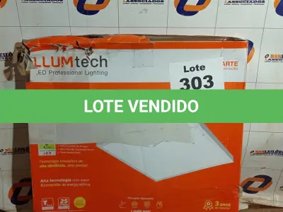 LOTE 303 - 01 - LUMINÁRIA PAINEL LED SOBREPOR QUADRADA 50W 6000K (NO ESTADO, NÃO SABEMOS SE FUNCIONA. LEILÃO NÃO TEM GARANTIA E NEM DEVOLUÇÃO, SUJEITO A POSSÍVEIS AVARIAS VISÍVEIS/OCULTAS E/OU AUSÊNCIA DE COMPONENTES)