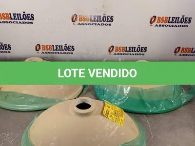 LOTE 189 - 03 - CUBAS EMBUTIR OVAL CELITE (NO ESTADO, NÃO SABEMOS SE FUNCIONA. LEILÃO NÃO TEM GARANTIA E NEM DEVOLUÇÃO, SUJEITO A POSSÍVEIS AVARIAS VISÍVEIS/OCULTAS E/OU AUSÊNCIA DE COMPONENTES)