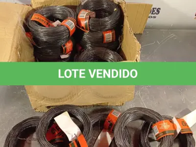 LOTE 139 - 20 - ARAMES RECOZIDO 1KG 18 PG07 TORCIDO - OPER (NO ESTADO, NÃO SABEMOS SE FUNCIONA. LEILÃO NÃO TEM GARANTIA E NEM DEVOLUÇÃO, SUJEITO A POSSÍVEIS AVARIAS VISÍVEIS/OCULTAS E/OU AUSÊNCIA DE COMPONENTES)