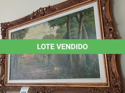 LOTE 030 - 01 QUADRO DECORATIVO (NO ESTADO, NÃO SABEMOS SE FUNCIONA. LEILÃO NÃO TEM GARANTIA E NEM DEVOLUÇÃO).