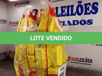 LOTE 281 - 72 - CAIXAS DE LUZ EMBUTIR 4X2 AMARELA KRONA (NO ESTADO, NÃO SABEMOS SE FUNCIONA. LEILÃO NÃO TEM GARANTIA E NEM DEVOLUÇÃO, SUJEITO A POSSÍVEIS AVARIAS VISÍVEIS/OCULTAS E/OU AUSÊNCIA DE COMPONENTES)
