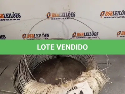 LOTE 244 - 01 - ROLO DE CABO (NO ESTADO, NÃO SABEMOS SE FUNCIONA. LEILÃO NÃO TEM GARANTIA E NEM DEVOLUÇÃO, SUJEITO A POSSÍVEIS AVARIAS VISÍVEIS/OCULTAS E/OU AUSÊNCIA DE COMPONENTES)