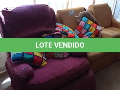 LOTE 024 - 03 POLTRONAS DE 01 LUGAR (NO ESTADO, NÃO SABEMOS SE FUNCIONA. LEILÃO NÃO TEM GARANTIA E NEM DEVOLUÇÃO).