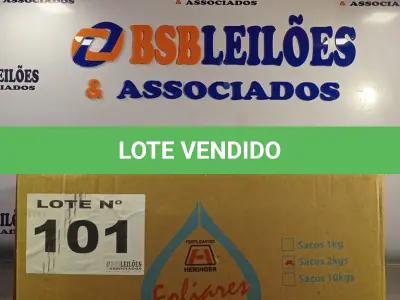 LOTE 101 - 10 - FERTILIZANTES MINERAL FOLIAR MISTO 2KG - HERINGER (NO ESTADO, NÃO SABEMOS SE FUNCIONA. LEILÃO NÃO TEM GARANTIA E NEM DEVOLUÇÃO, SUJEITO A POSSÍVEIS AVARIAS VISÍVEIS/OCULTAS E/OU AUSÊNCIA DE COMPONENTES)