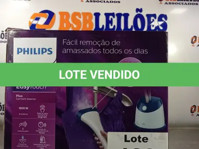 LOTE 133 - 01 - VAPORIZADOR DE ROUPAS EASYTOUCH PLUS PHILIPS WALITA AZUL 1600W 220VOLTS (NO ESTADO, NÃO SABEMOS SE FUNCIONA. LEILÃO NÃO TEM GARANTIA E NEM DEVOLUÇÃO, SUJEITO A POSSÍVEIS AVARIAS VISÍVEIS/OCULTAS E/OU AUSÊNCIA DE COMPONENTES)