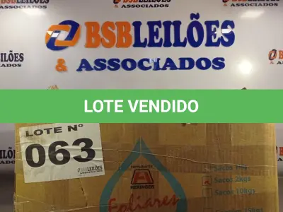 LOTE 063 - 10 - FERTILIZANTES MINERAL FOLIAR MISTO 2KG - HERINGER (NO ESTADO, NÃO SABEMOS SE FUNCIONA. LEILÃO NÃO TEM GARANTIA E NEM DEVOLUÇÃO, SUJEITO A POSSÍVEIS AVARIAS VISÍVEIS/OCULTAS E/OU AUSÊNCIA DE COMPONENTES)