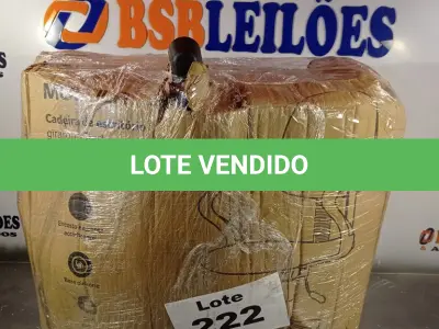 LOTE 222 - 01 - CADEIRA DE ESCRITÓRIO START GIRATÓRIA PRETA - GA209 MULTILASER (NO ESTADO, NÃO SABEMOS SE FUNCIONA. LEILÃO NÃO TEM GARANTIA E NEM DEVOLUÇÃO, SUJEITO A POSSÍVEIS AVARIAS VISÍVEIS/OCULTAS E/OU AUSÊNCIA DE COMPONENTES)