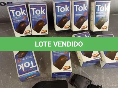 LOTE 312 - 10 - CONTROLES REMOTO PORTÃO ELETRÔNICO TOK 433MHZ PPA (NO ESTADO, NÃO SABEMOS SE FUNCIONA. LEILÃO NÃO TEM GARANTIA E NEM DEVOLUÇÃO, SUJEITO A POSSÍVEIS AVARIAS VISÍVEIS/OCULTAS E/OU AUSÊNCIA DE COMPONENTES)