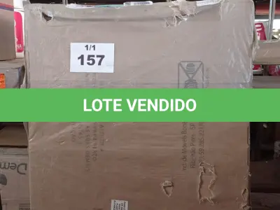 LOTE 157 - 01 - BERÇO AMERICANO BRANCO MADEIRA MDF CLEAN (NO ESTADO, NÃO SABEMOS SE FUNCIONA. LEILÃO NÃO TEM GARANTIA E NEM DEVOLUÇÃO, SUJEITO A POSSÍVEIS AVARIAS VISÍVEIS/OCULTAS E/OU AUSÊNCIA DE COMPONENTES)