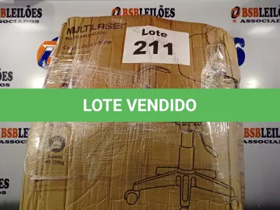 LOTE 211 - 01 - CADEIRA DE ESCRITÓRIO START GIRATÓRIA PRETA - GA209 MULTILASER (NO ESTADO, NÃO SABEMOS SE FUNCIONA. LEILÃO NÃO TEM GARANTIA E NEM DEVOLUÇÃO, SUJEITO A POSSÍVEIS AVARIAS VISÍVEIS/OCULTAS E/OU AUSÊNCIA DE COMPONENTES)