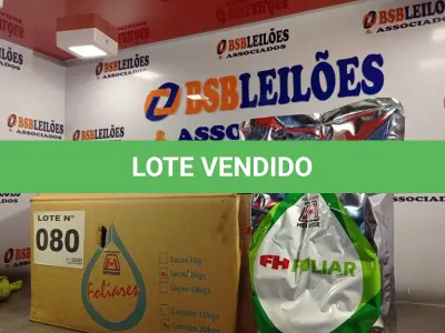 LOTE 080 - 10 - FERTILIZANTES MINERAL FOLIAR MISTO 2KG - HERINGER (NO ESTADO, NÃO SABEMOS SE FUNCIONA. LEILÃO NÃO TEM GARANTIA E NEM DEVOLUÇÃO, SUJEITO A POSSÍVEIS AVARIAS VISÍVEIS/OCULTAS E/OU AUSÊNCIA DE COMPONENTES)