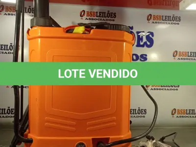 LOTE 227 - 01 - PULVERIZADOR COSTAL ELÉTRICO/MANUAL 20 LITROS (NO ESTADO, NÃO SABEMOS SE FUNCIONA. LEILÃO NÃO TEM GARANTIA E NEM DEVOLUÇÃO, SUJEITO A POSSÍVEIS AVARIAS VISÍVEIS/OCULTAS E/OU AUSÊNCIA DE COMPONENTES)