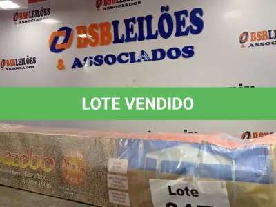 LOTE 317 - 01 - TENDA GAZEBO 3X3 3M PRAIA CAMPING EVENTOS MOR (NO ESTADO, NÃO SABEMOS SE FUNCIONA. LEILÃO NÃO TEM GARANTIA E NEM DEVOLUÇÃO, SUJEITO A POSSÍVEIS AVARIAS VISÍVEIS/OCULTAS E/OU AUSÊNCIA DE COMPONENTES)